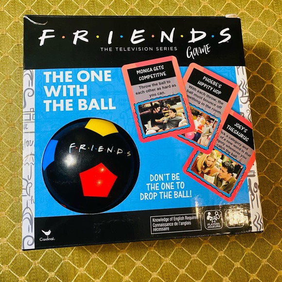 FRIENDS TV Show 90s Nostalgia THE ONE WITH THE BALL Game Chandler Rachel Joey - Picture 2 of 6